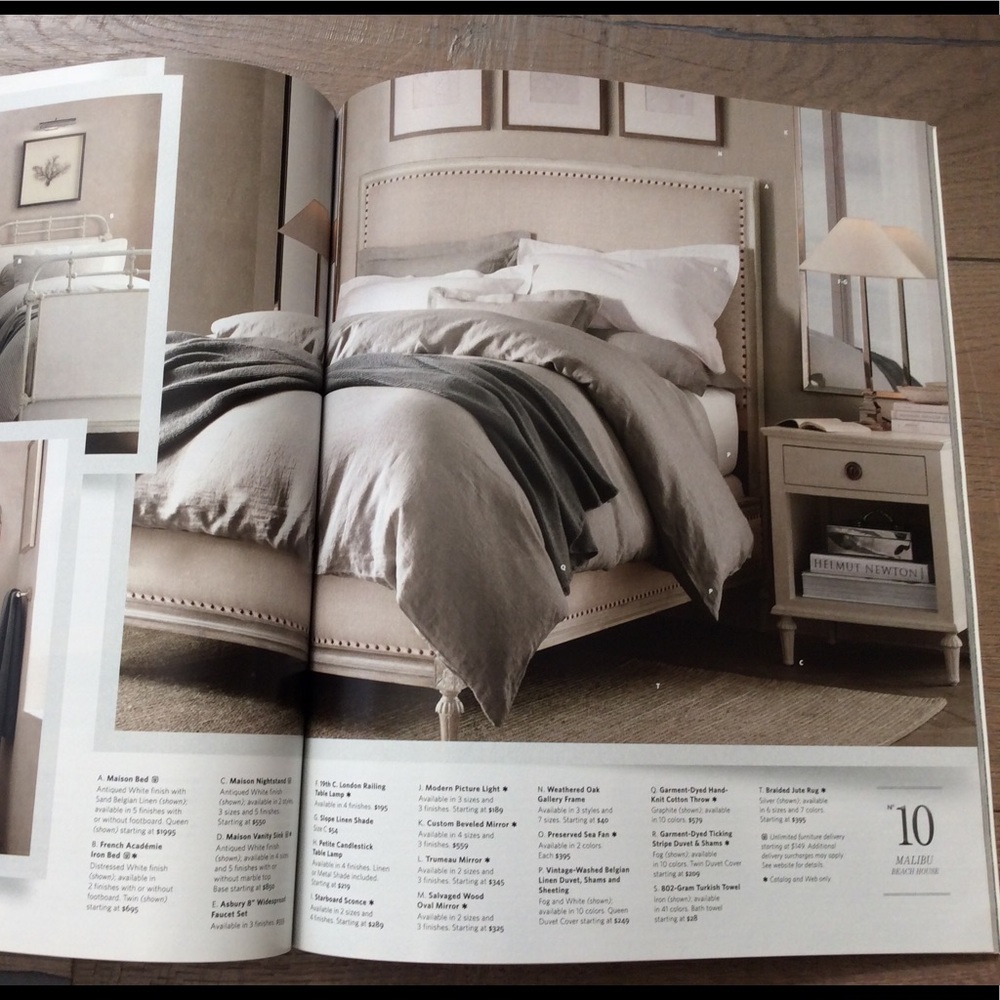 RH Restoration Hardware Catalog Table Book - Picture 7 of 12